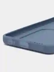 Синий меланж силиконовый чехол для Vivo Y02S, c отсеком для карт
