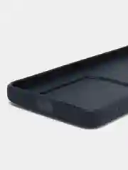 Темно-синий силиконовый чехол для Infinix Hot 11 2022 (Хот 11 2022), картхолдер, матовый