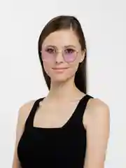 Фиолетовый очки MIRSEE цветные, круглые