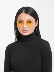 Желтый очки MIRSEE цветные, круглые