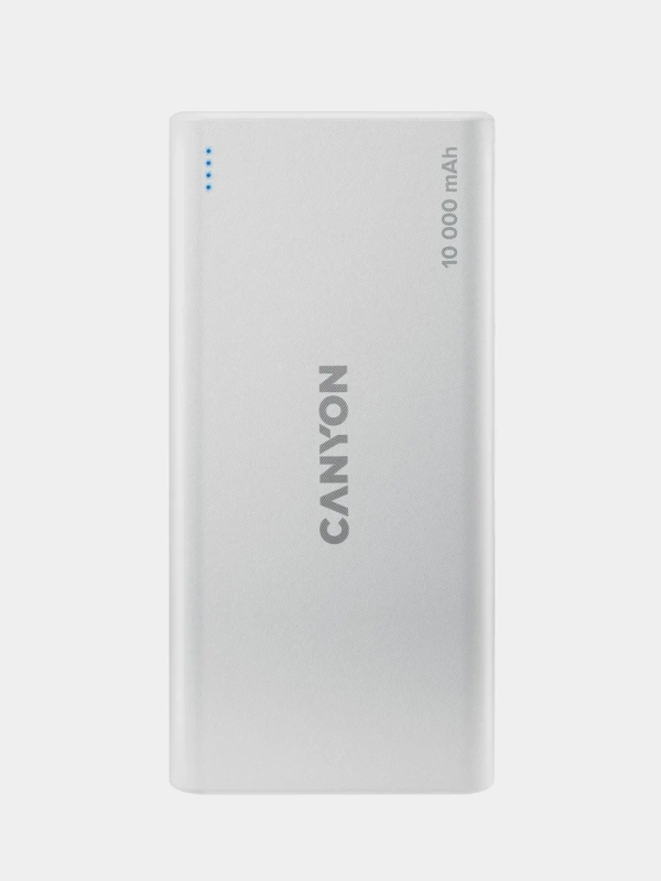 Компактный внешний аккумулятор Canyon PB-108, 2 х USB-A, 10000 мАч