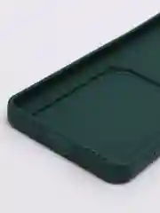 Тёмно-зелёный силиконовый чехол для Honor X8A (Хонор Икс8А)