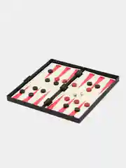 Игра настольная "Шахматы 3 в 1", магнитная доска, 24*24 см, чёрно-белые