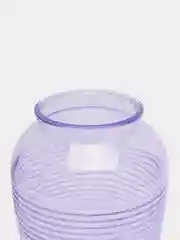 Лавандовый ваза стеклянная