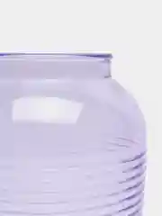 Лавандовый ваза стеклянная
