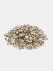 Стразы стекло микс SS4 - SS20 холодной фиксации Crystal, 500 штук
