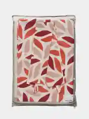 Коралловый комплект штор для кухни Altali, с подхватами, хлопок, 2 штуки, короткие, 138 x 180 см