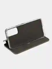 Серебряный чехол Book Case для Huawei Honor 10X Lite