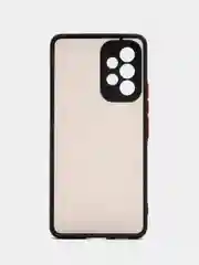 Черный чехол для Samsung Galaxy A53 5G, полупрозрачный, силиконовый, матовый, Самсунг А53
