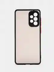 Черный чехол на Samsung Galaxy A73 5G, силиконовый Самсунг А73