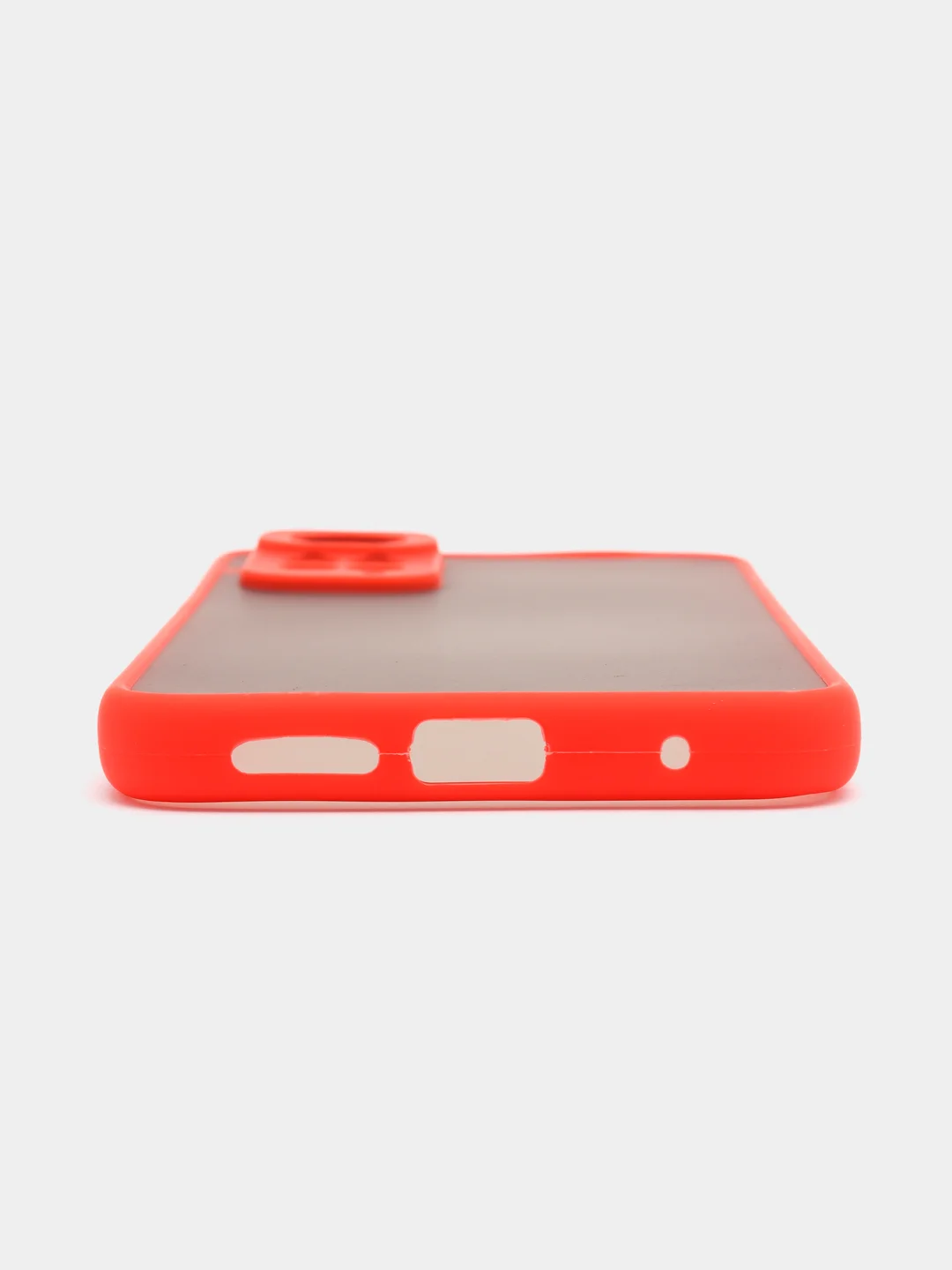 Красный чехол для Xiaomi Redmi Note 11 4G, Полупрозрачный, Редми Ноут 11
