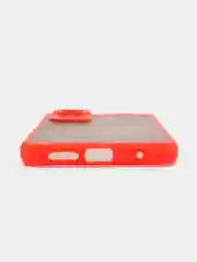 Красный чехол для Xiaomi Redmi Note 11 4G, Полупрозрачный, Редми Ноут 11