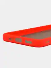 Красный чехол на Poco M4 5G, M4 Pro 5G, матовый, цветные кнопки, Поко М4, М4 Про