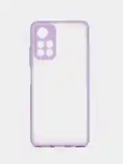 Лавандовый чехол на Poco M4 5G, M4 Pro 5G, матовый, цветные кнопки, Поко М4, М4 Про