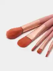 Бежевый кисти для макияжа, 8 штук, для ресниц, теней, румян, кремовых и сухих текстур