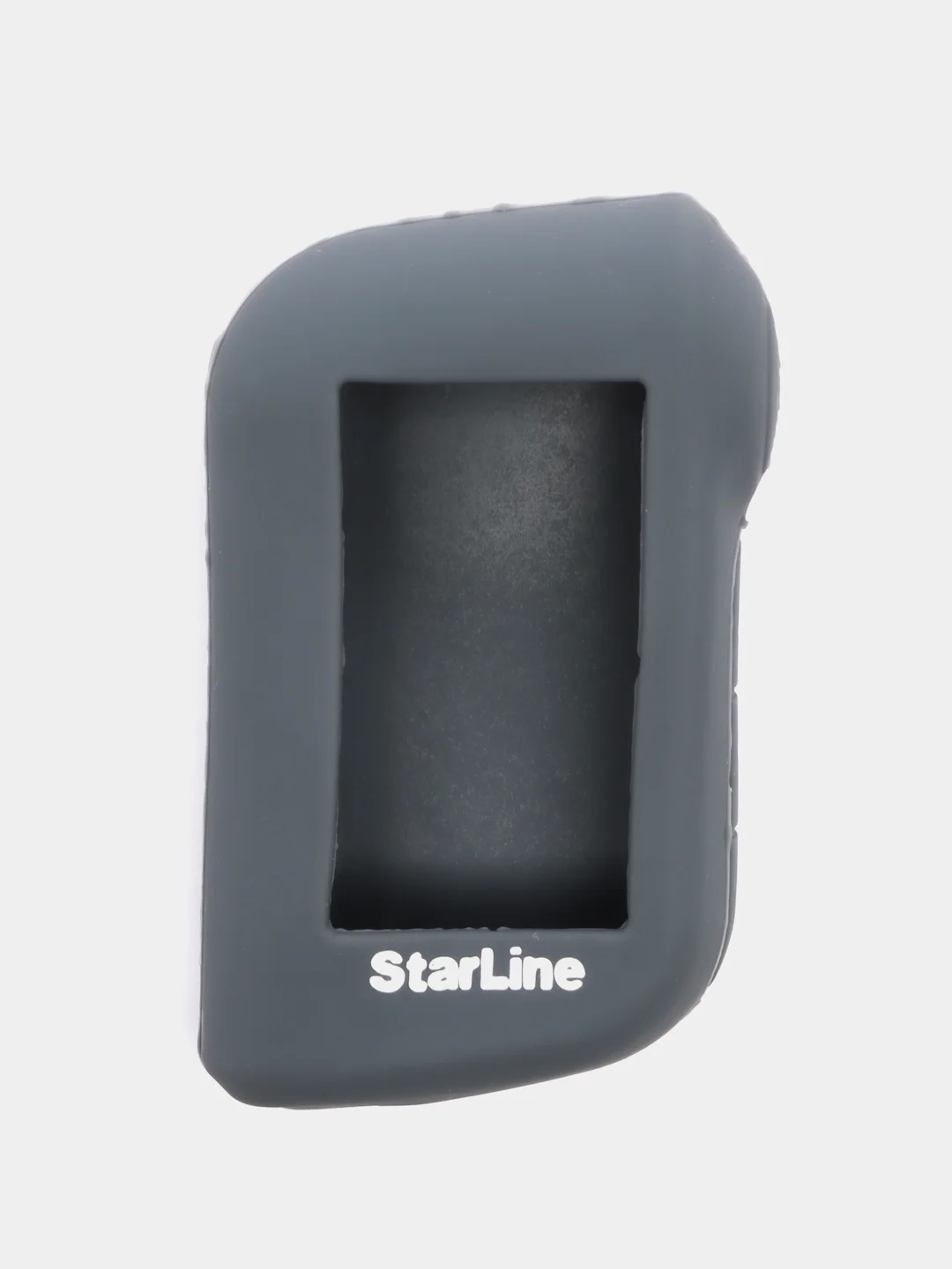 Тёмно-серый чехол на брелок Starline A93/А63/А39/А36, силиконовый