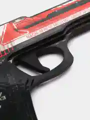 Черный пистолет резинкострел из игры CS GO, деревянный