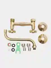Бронзовый diadonna CLASSIC смеситель настенный, нижний излив