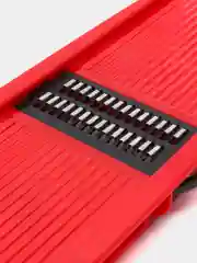 Красный овощерезка-шинковка 6 в 1 с контейнером + терка + слайсер NICER DICER MINI
