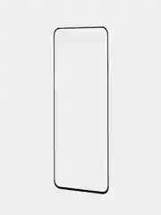 Прозрачный стекло для Vivo V27e защитное ROSCO закаленное прозрачное олеофобное покрытие черная рамка