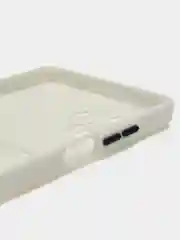 Белый силиконовый чехол для Realme C55 4G, Реалми С55 4 Джи, c отсеком для карт