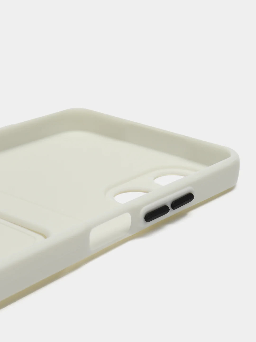 Белый чехол для Oppo A17 / A17K, Оппо А17 / 17К, силиконовый