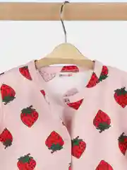 Розовый боди-песочник для малышей