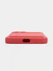 Коралловый чехол для iPhone 12 Pro (Айфон 12 Про), силиконовый, с защитой камеры