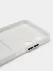 Белый силиконовый чехол для Tecno POP 6 Pro (Техно Поп 6 Про), прозрачный