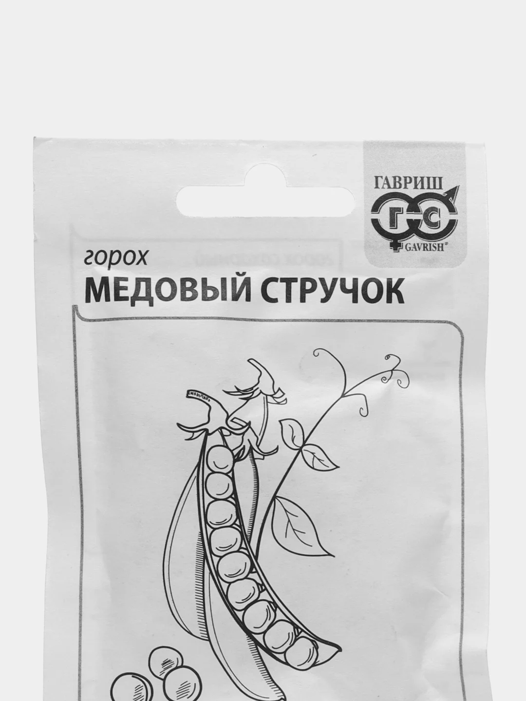 Семена Горох сахарный "Медовый стручок", 6 гр. ООО "ГАВРИШ"