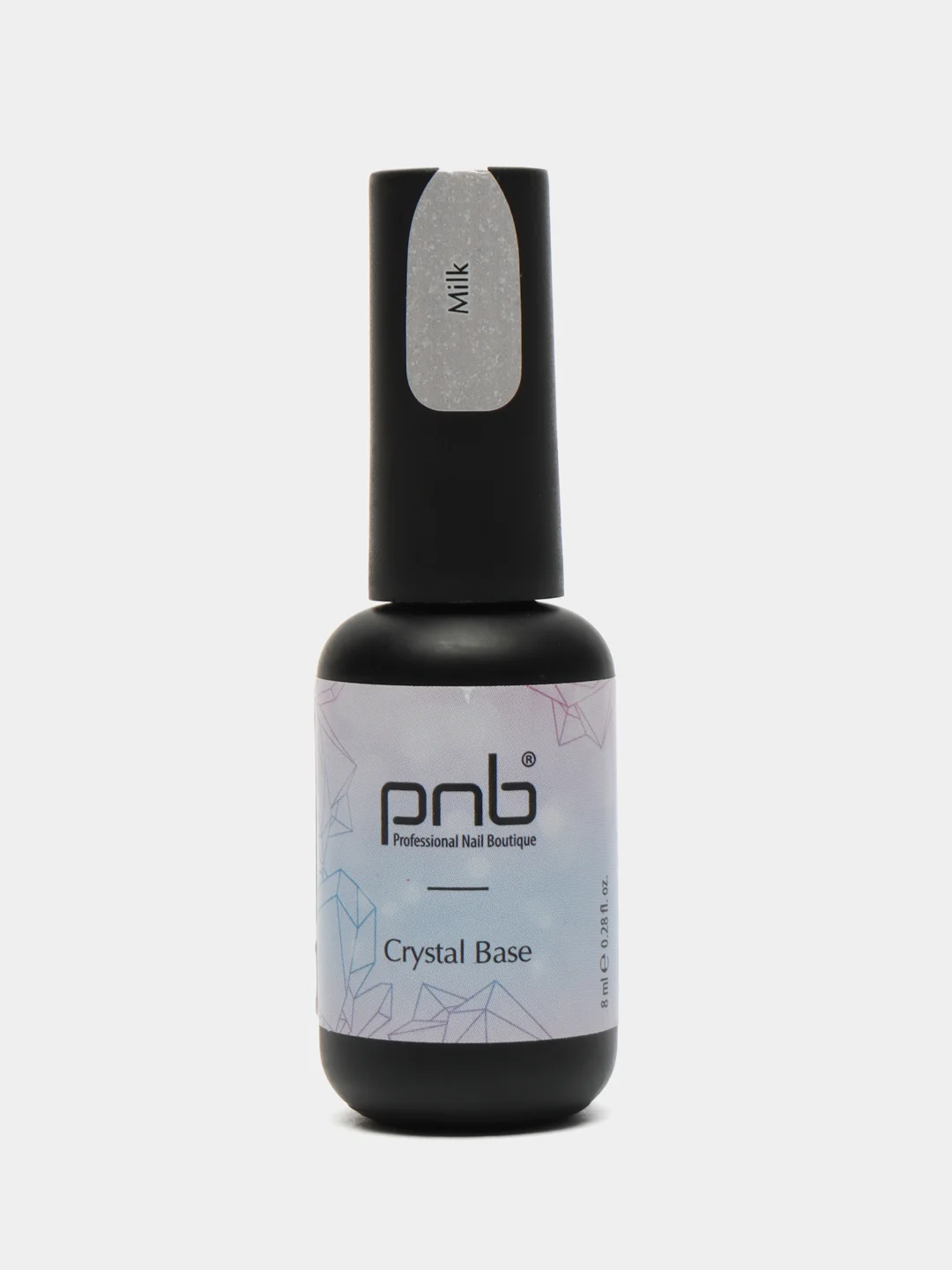 База сверкающая, светоотражающая PNB, 8 мл / Crystal Base red