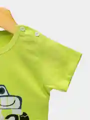 Зеленый футболка детская, для мальчика и девочки