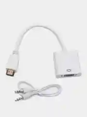 Белый адаптер HDMI / VGA