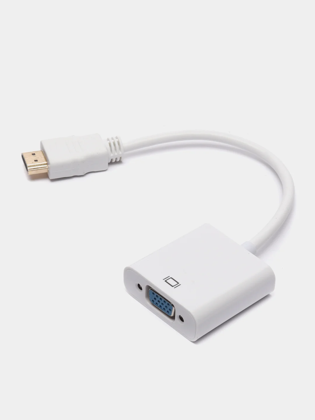 Белый адаптер HDMI / VGA