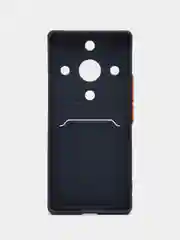 Темно-синий силиконовый чехол для Honor X9A, Хонор Икс9А