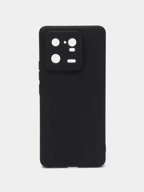 Силиконовый чехол для Xiaomi 13 Pro (Сяоми 13 Про), черный
