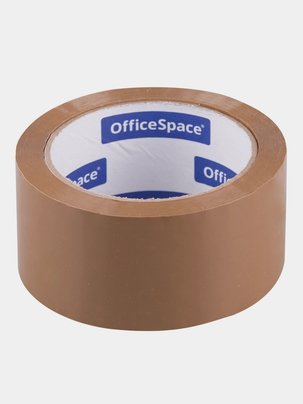 Клейкая лента упаковочная OfficeSpace, 48мм*66м, 45мкм