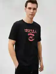 Белый футболка Koton мужская из хлопка