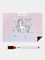 Конфетный магнитный планер расписание уроков с маркером А4 ArtSpace "Пиши-Стирай"