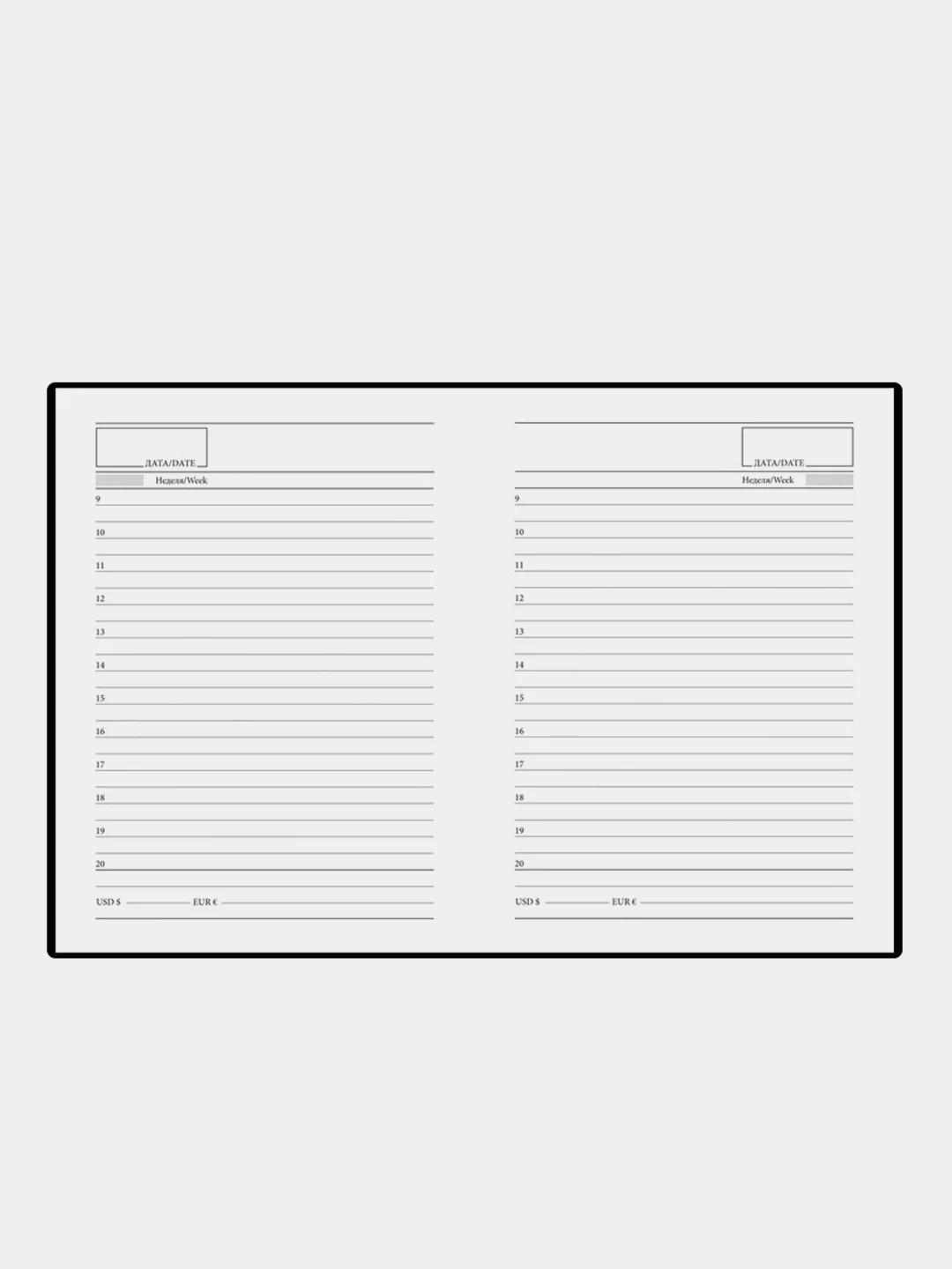 Индиго ежедневник недатир. А6, 160 л., бумвинил, OfficeSpace