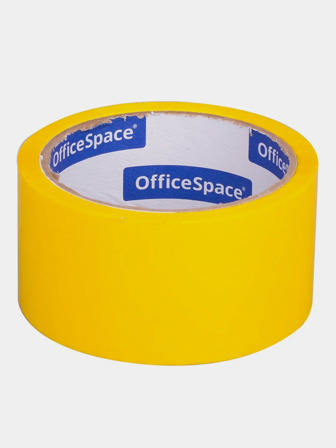 Желтый клейкая лента упаковочная OfficeSpace, 48мм*40м, 45мкм