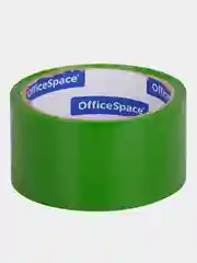 Зеленый клейкая лента упаковочная OfficeSpace, 48мм*40м, 45мкм