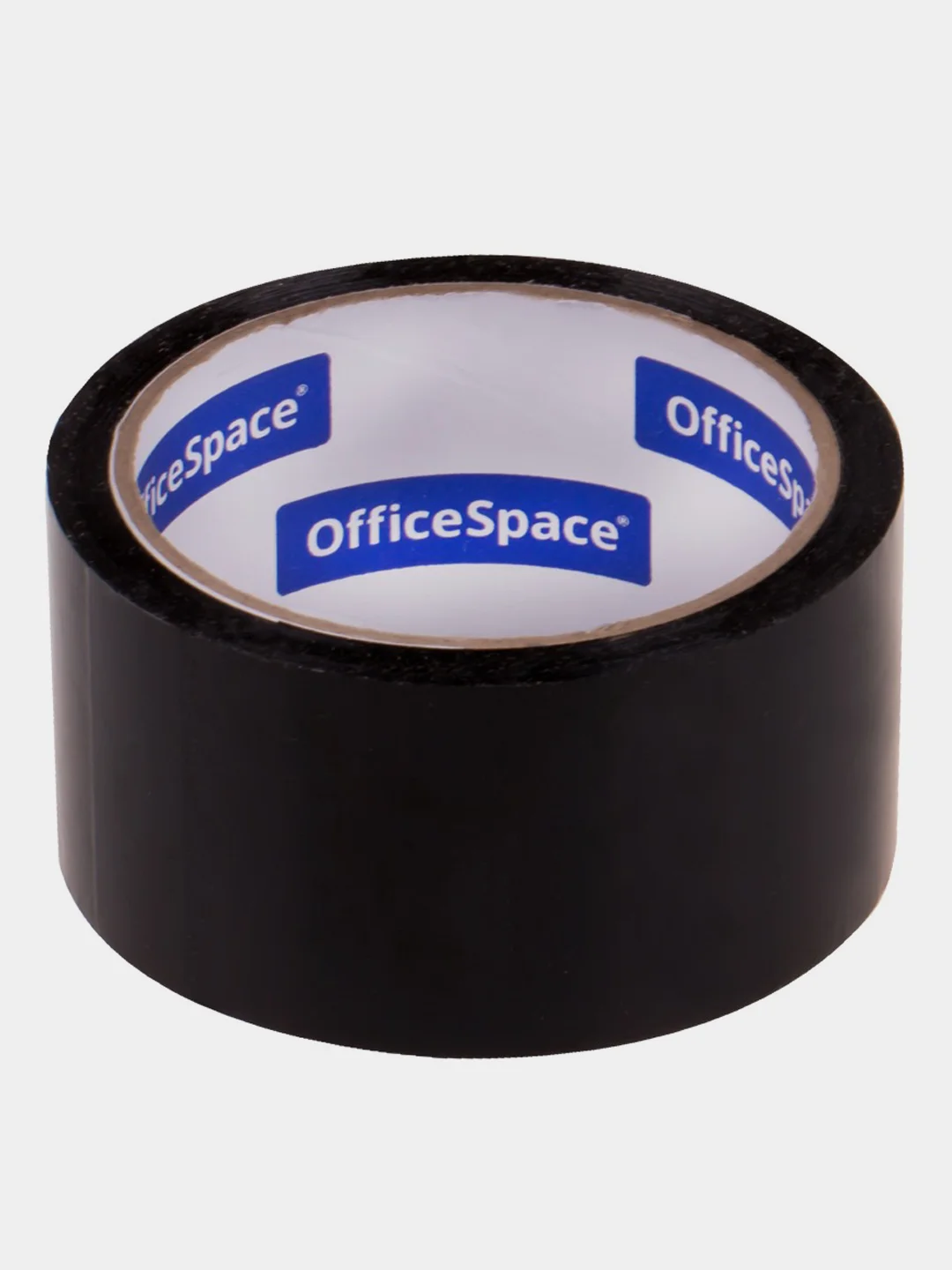 Черный клейкая лента упаковочная OfficeSpace, 48мм*40м, 45мкм
