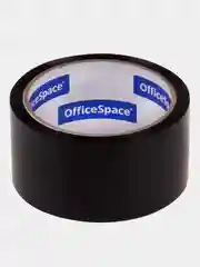 Черный клейкая лента упаковочная OfficeSpace, 48мм*40м, 45мкм
