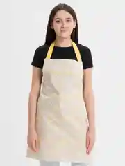 Бежевый фартуки кухонные, 56 х 69 см