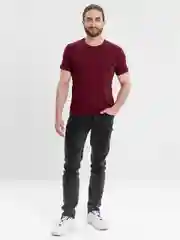 Бордовый мужские футболки