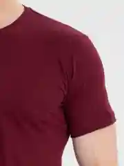 Бордовый мужские футболки