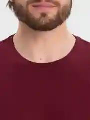 Бордовый мужские футболки
