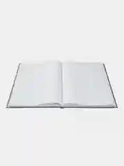 Красный книга учета OfficeSpace, А4, 96 л., клетка, 200*290мм, бумвинил, блок офсетный