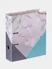 Папка-регистратор OfficeSpace "Soda. Marble", 70мм, офсет